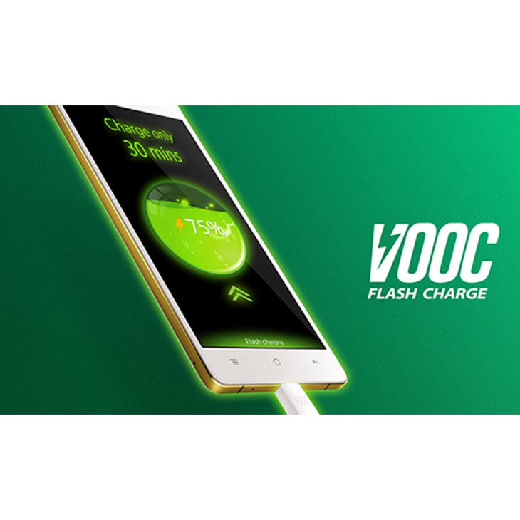 Bộ Sạc Nhanh VOOC Cáp Micro Chính Hãng Oppo 5V- 4A