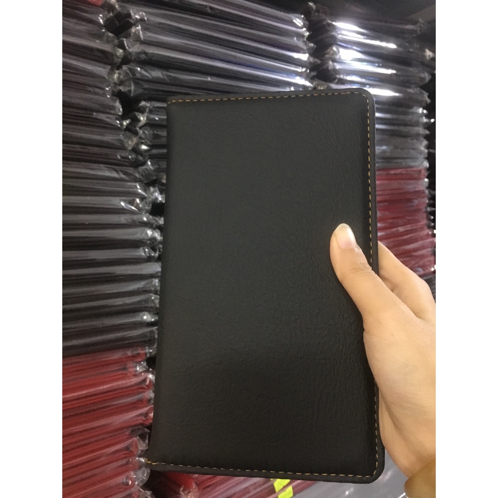 BÌA TÍNH TIỀN A6 DA MAY