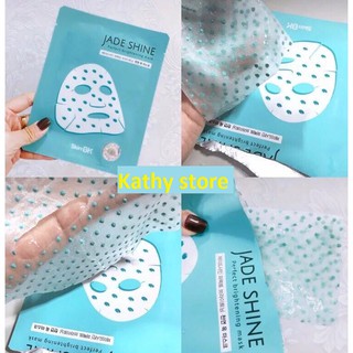 Mặt nạ ngọc bích Skin BK Jade Shine hộp 10 mask, nội địa Hàn
