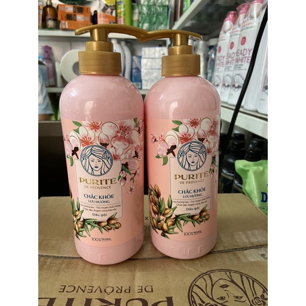 Dầu gội Purite Hoa anh đào 600ml