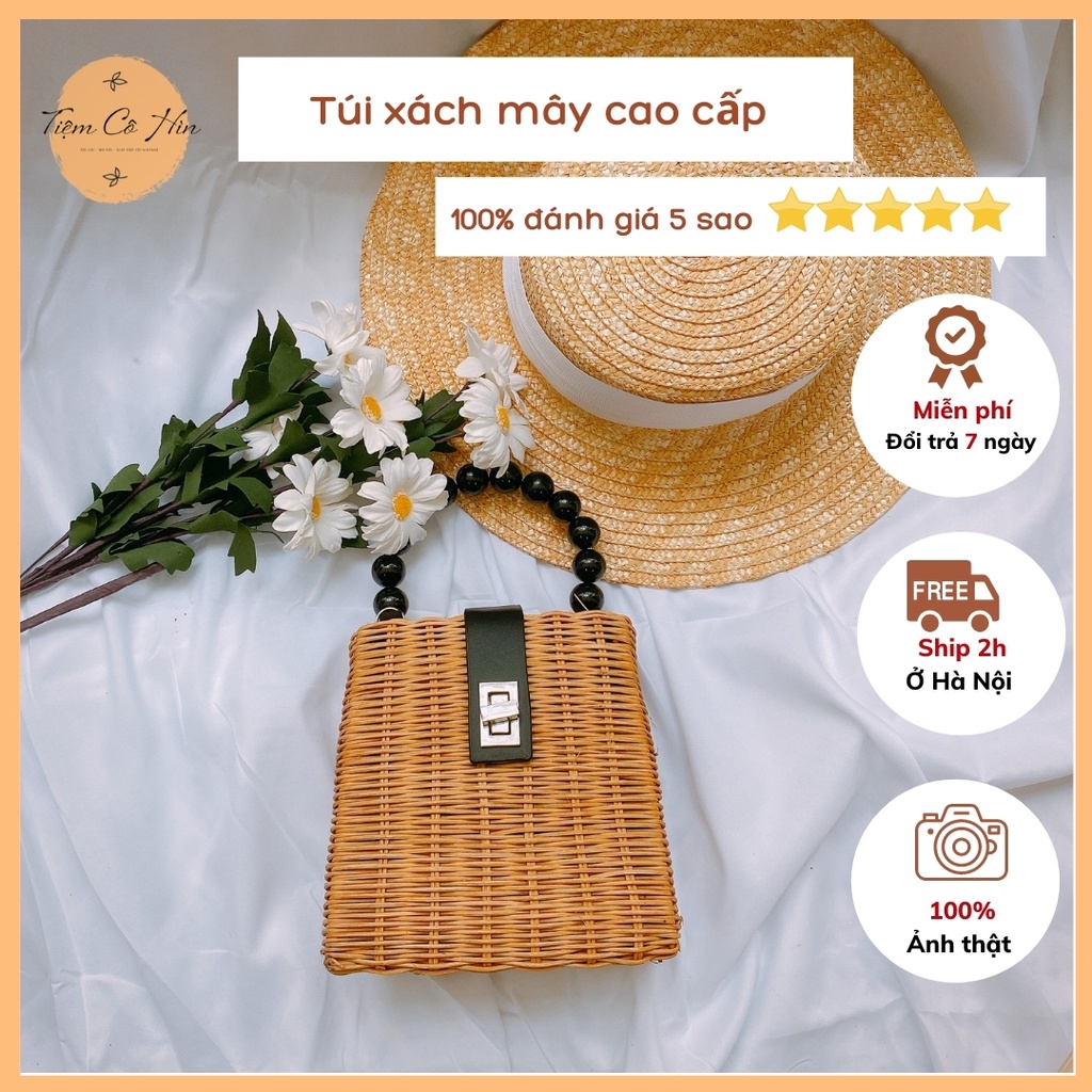 Túi Mây thủ công thiết kế trẻ trung hiện đại có video và ship nhanh trong 1h