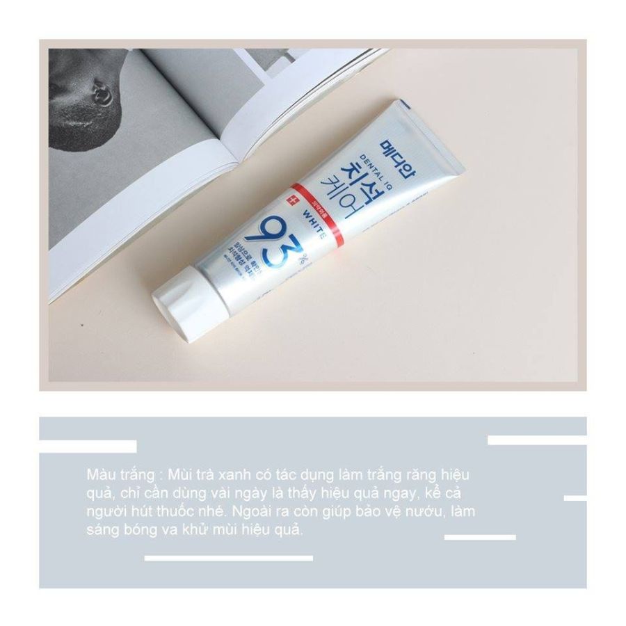 Kem Đánh Răng Giúp Trắng Răng, Giảm Ố Vàng, Loại Bỏ Mùi Hôi, Chống Sưng Lợi Median 120g