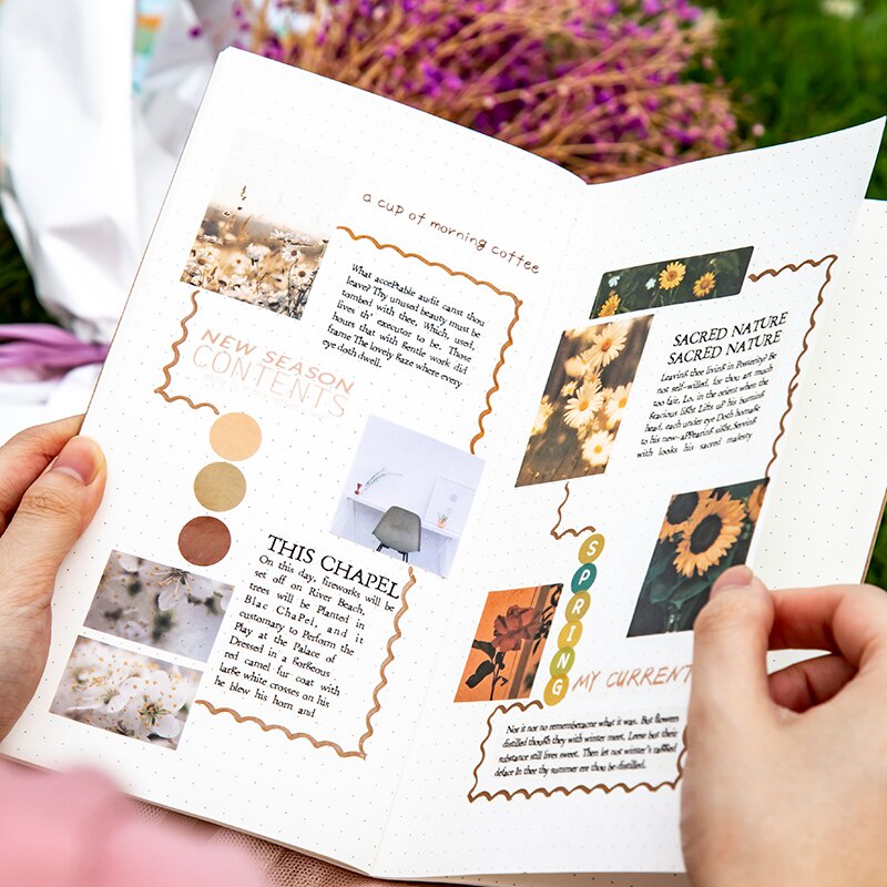 Set 50 miếng dán trang trí họa tiết phong cảnh