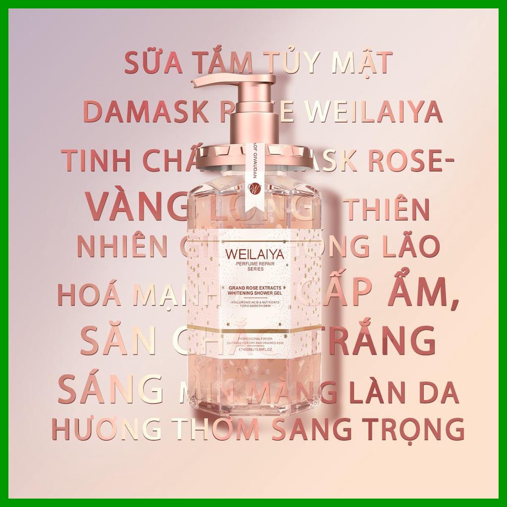 Sữa Tắm Trắng Da Cánh Hoa Hồng Damask Weilaiya , Dưỡng Ẩm, Dưỡng Trắng Lưu Hương Thơm Lâu Toàn Thân - SLIM BEAUTY | BigBuy360 - bigbuy360.vn
