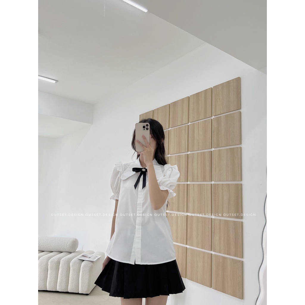 OUTSET Áo Lucy - sơ mi công sở