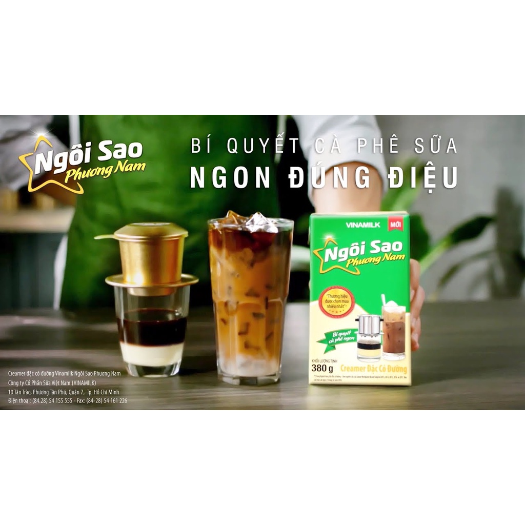 Sữa đặc Vinamilk Ngôi sao Phương Nam Có đường (Xanh) 1284g