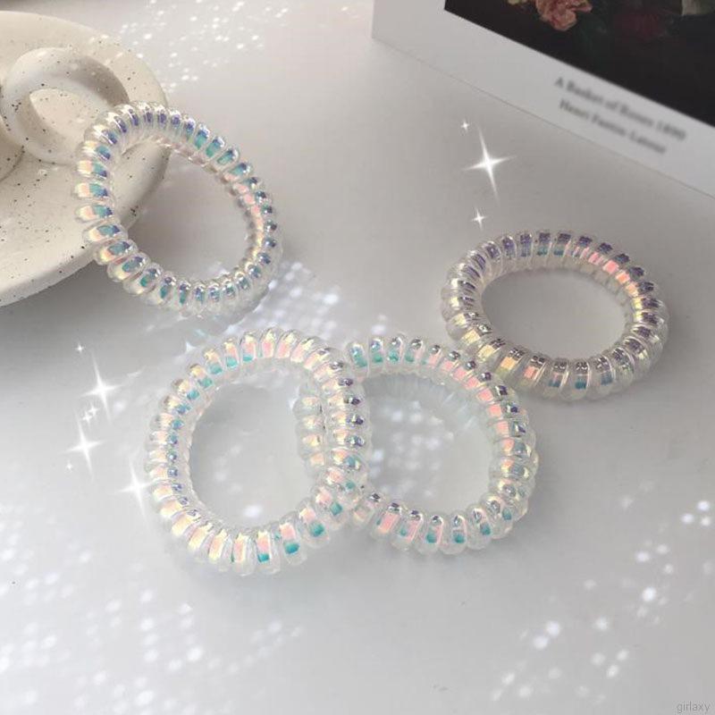 Dây buộc tóc trong suốt thời trang hàn quốc xinh xắn dành cho nữ