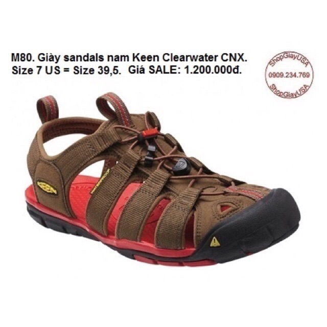 M80. Giày sandals nam Keen Clearwater CNX