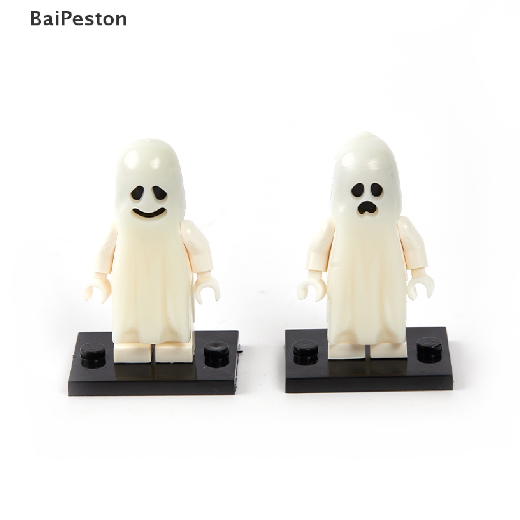 [BaiPeston] Mô Hình Khối Lắp Ráp Ma Cười Phát Quang Phong Cách Halloween ♨Nóng Bỏng