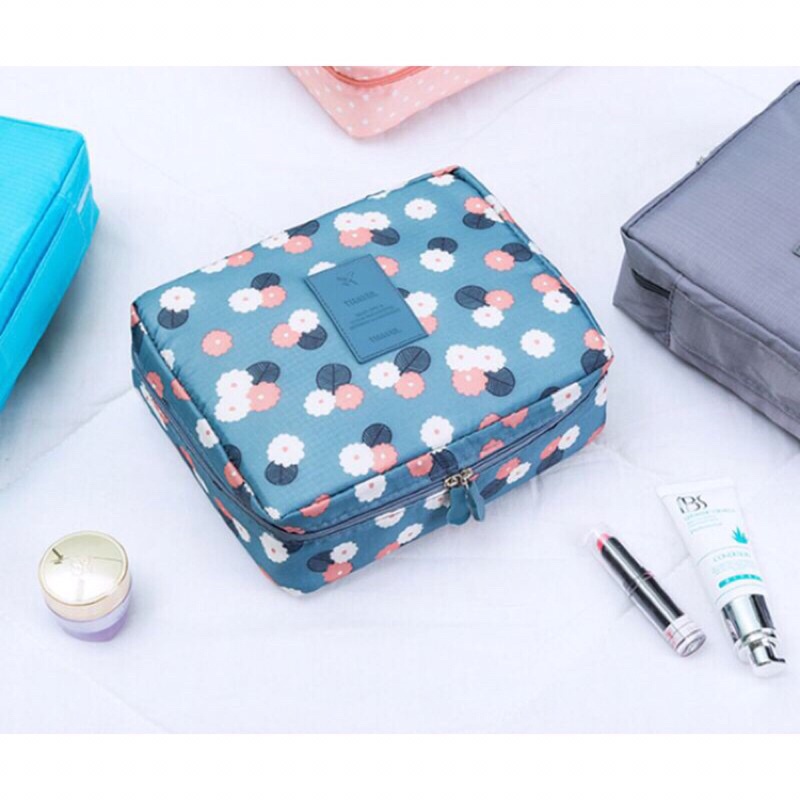 Túi đựng mỹ phẩm Multi Grand Pouch siêu xinh chống nước nội địa Trung