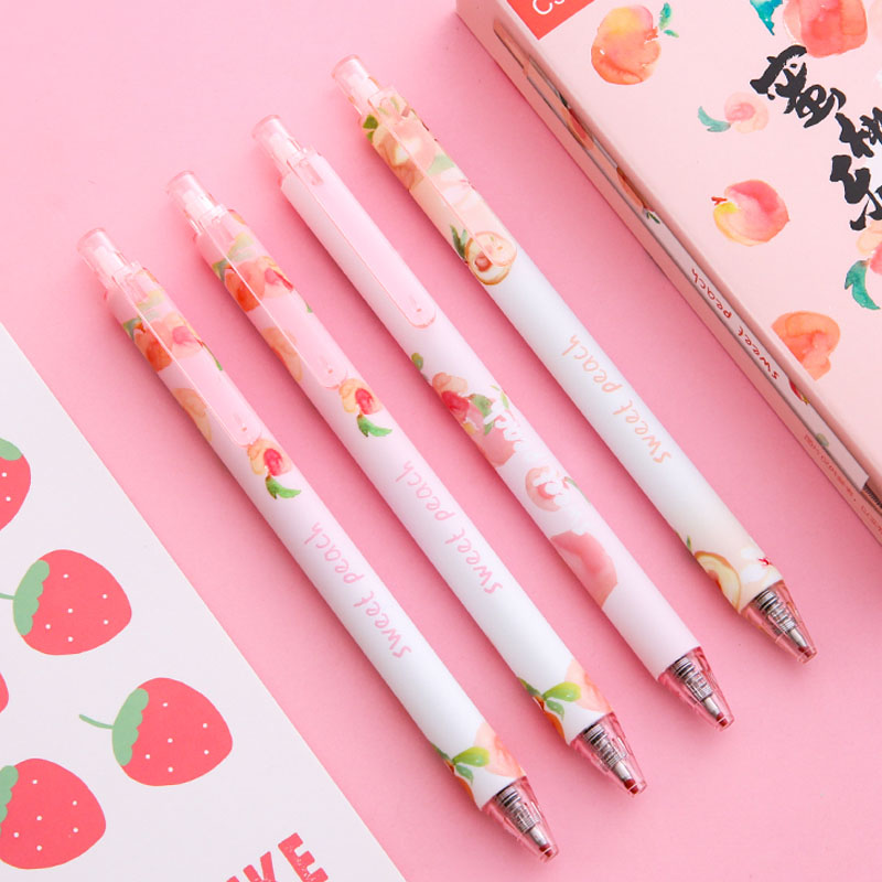 Bút Mực Gel 0.5mm Kiểu Dáng Hoạt Hình Xinh Xắn