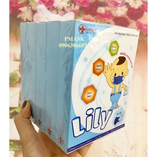 Khẩu trang y tê Lily cho bé 10 cái/ hộp