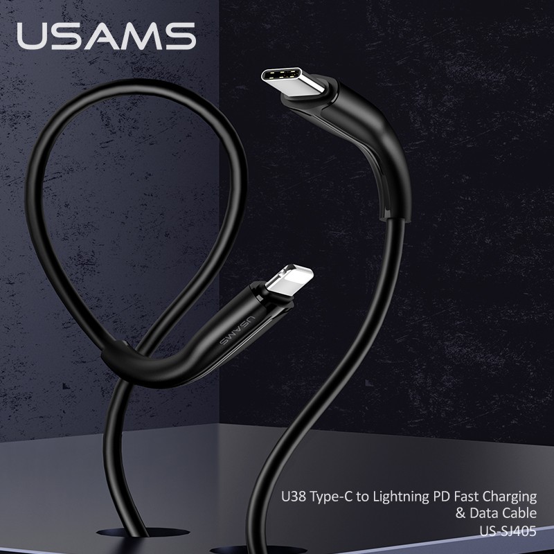 Cáp sạc nhanh Type C IP PD USAMS U38 dài 1m tiện dụng