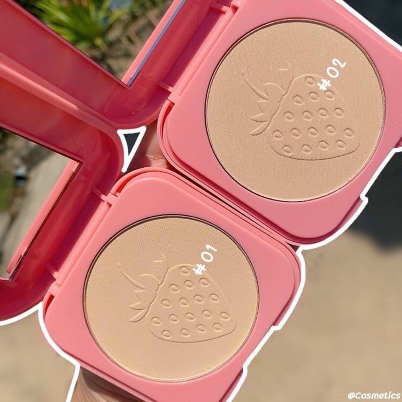 Phấn nền Dâu KissBeauty .Kiềm dầu che khuyết điểm tốt
