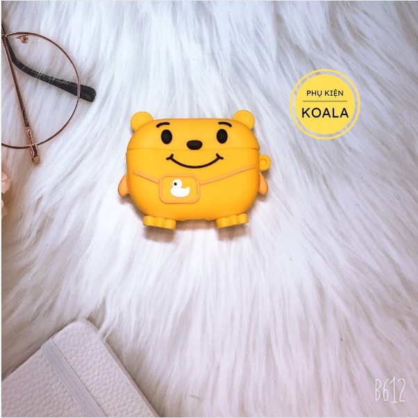 Vỏ Bọc Tai Nghe Airpod Pro, Bọc Airpod Pro Chất Liệu Silicon Chống Va Đập Cực Tốt, Cực Cute