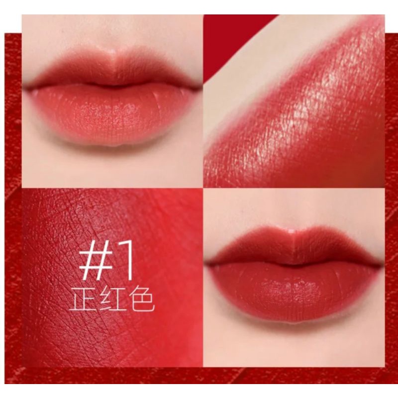 Bộ son môi nhung đỏ - bộ son môi 5 cây không thấm nước và chống dính cực tốt | BigBuy360 - bigbuy360.vn