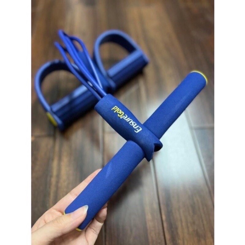 Dây kéo kháng lực tập Cơ Bụng ,Cơ Lưng tập đàn hồi đa năng Ensure Hkm - Tập GYM, Cơ bụng, Eo, Mông, Cơ Tay ơ