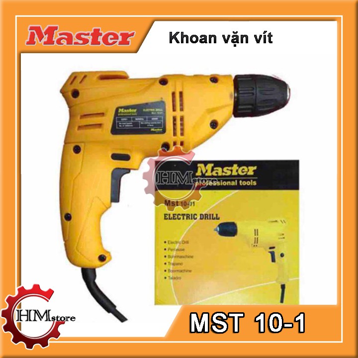 Máy bắn vít mini Master MST10-1, công suất 400w, đầu kẹp tự động - Máy khoan vít, máy siết vít - Bảo hành 6 tháng