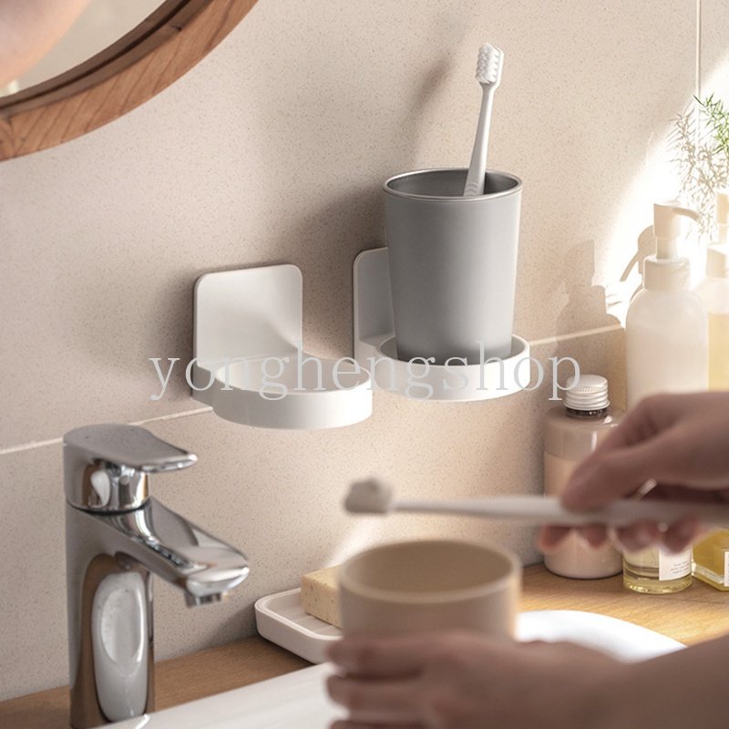 Giá Đỡ Xà Phòng Gắn Tường Hình Tròn Đơn Giản Không Cần Đục Lỗ Sắp Xếp Gọn Gàng Cho Nhà Bếp