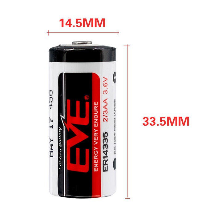 Pin EVE ER14335 3.6V 2/3 AA