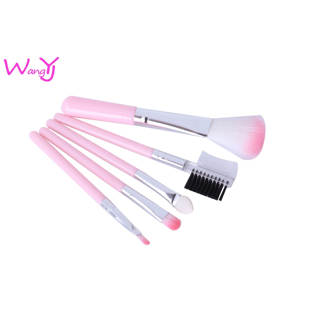 [Hàng mới về] Set 5 cọ trang điểm bền bỉ chất lượng cao