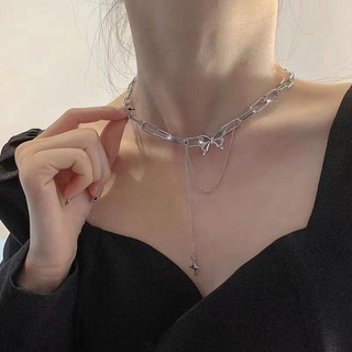 Vòng cổ Bạc Mặt Bướm Mới