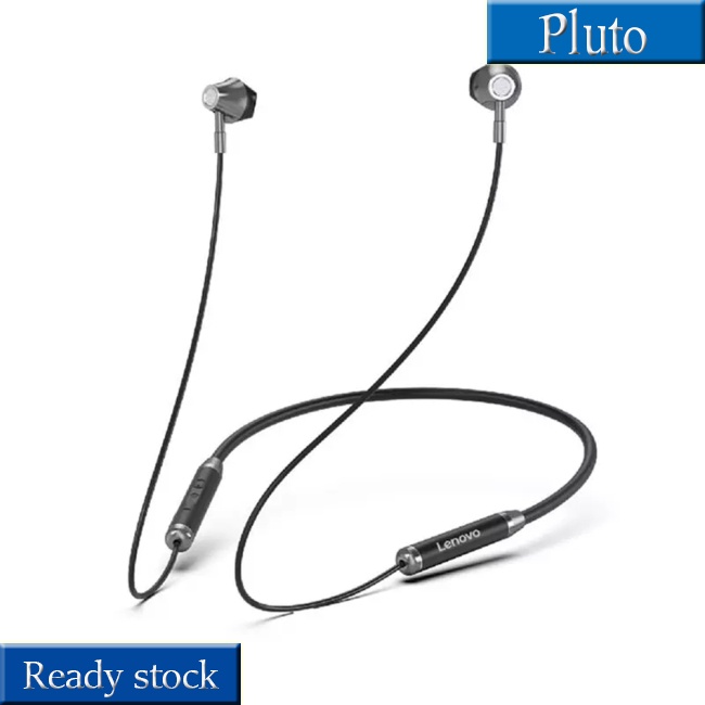 (MỚI) Tai nghe Bluetooth 5.0 không dây âm thanh Stereo có nam châm đeo cổ cho Lenovo He06