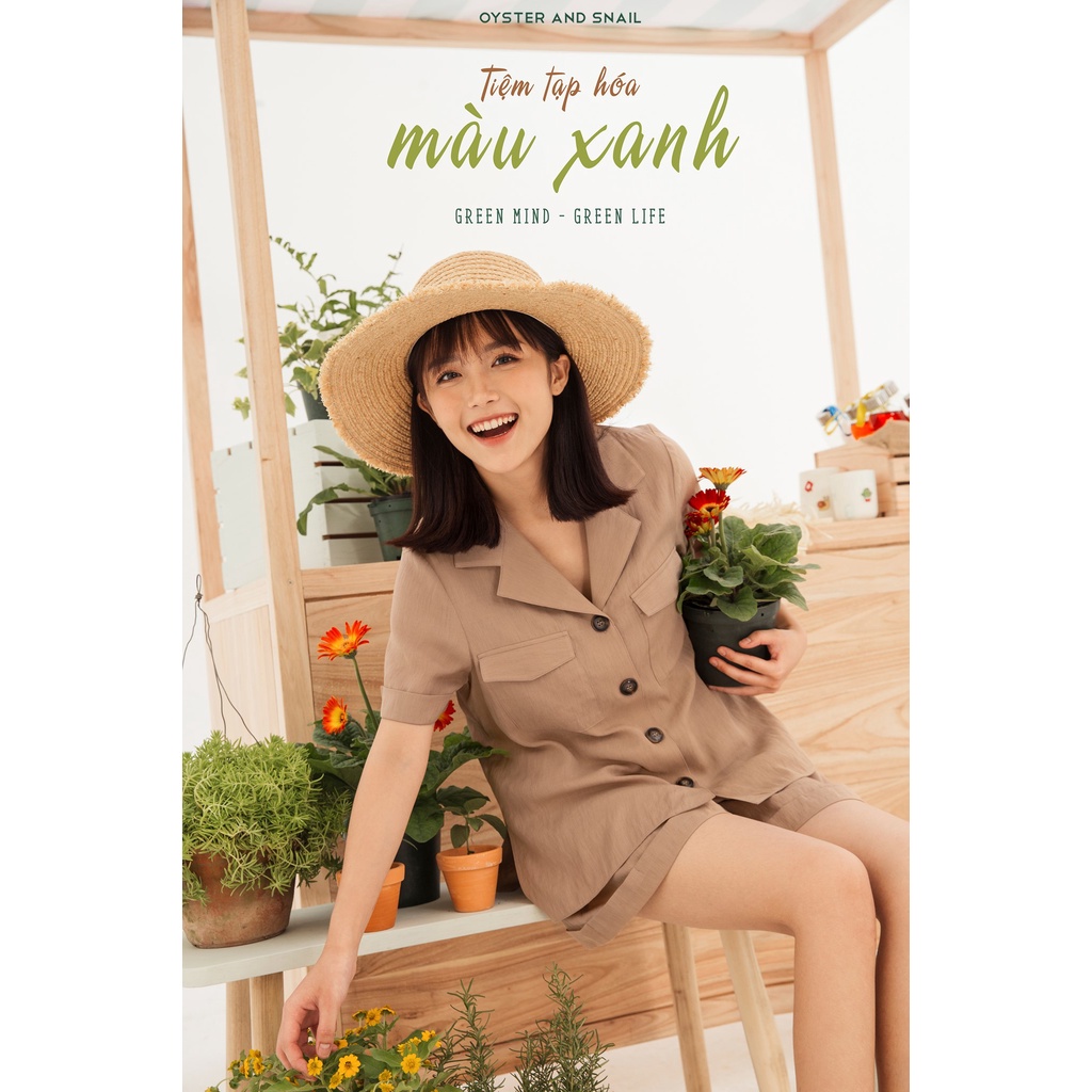 Oyster and Snail - Quần Short Tokai Shorts - 0018