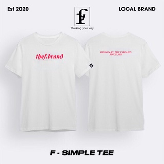 Áo thun tay lỡ unisex basic tee - the f brand