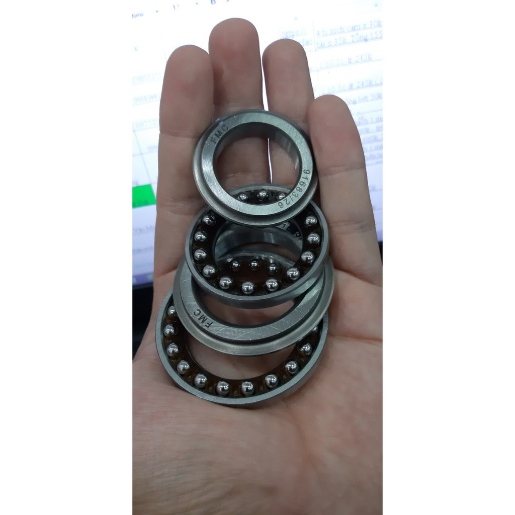 Bát phốt, chén cổ xe HONDA 6 chi tiết. Lắp cho tất cả dòng xe honda ,trừ xe lead 110 hàng cung cấp cho HONDA