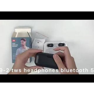 Tai nghe nhét tai không dây bluetooth amoi F9 Pro kèm pin sạc tiện ích,có màn hình hiển thị kỹ thuật số