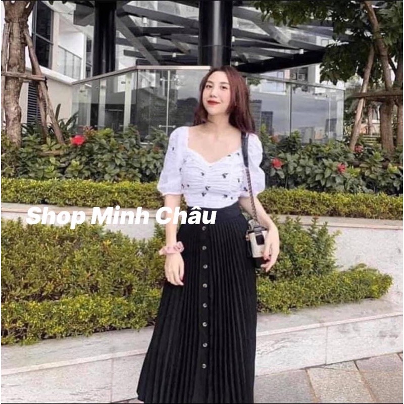 (Oder) Chân váy midi Stravarius auth tuồn, còn cam | BigBuy360 - bigbuy360.vn