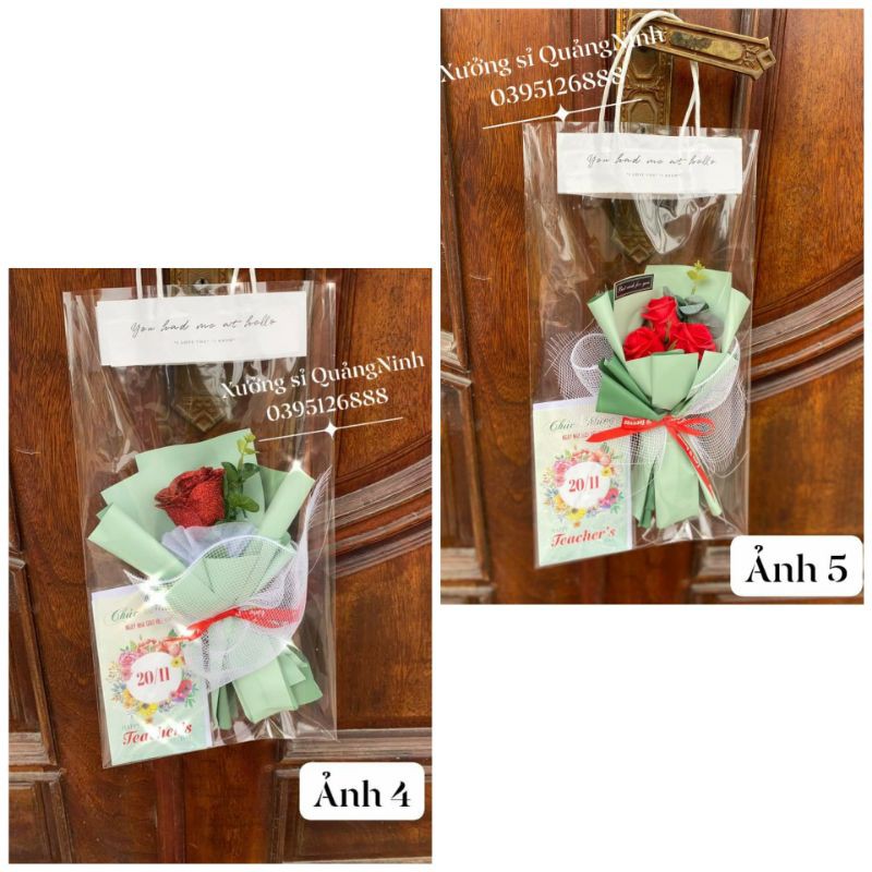 SET TÚI HOA SÁP TRI ÂN 20/11