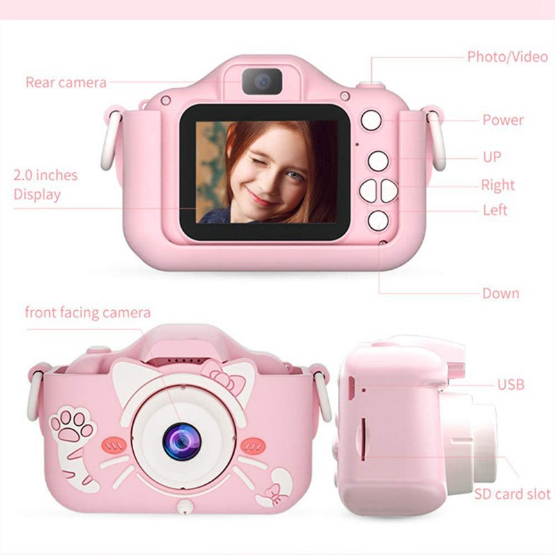 Camera Kỹ Thuật Số 2.0 Inch 1080p Hd Cho Bé | BigBuy360 - bigbuy360.vn