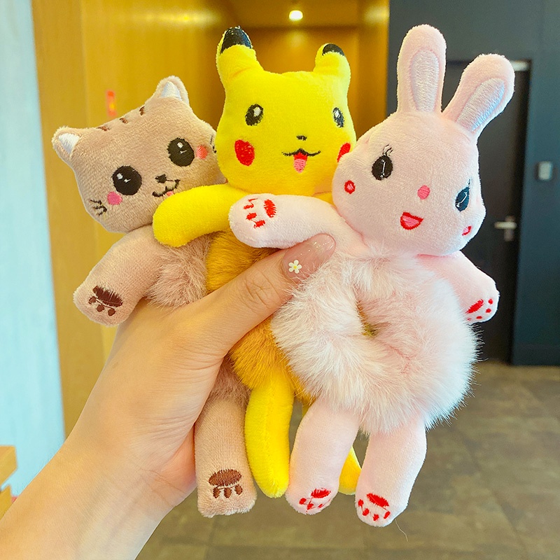Dây Cột Tóc Hình Chú Ếch Sáng Tạo Dễ Thương