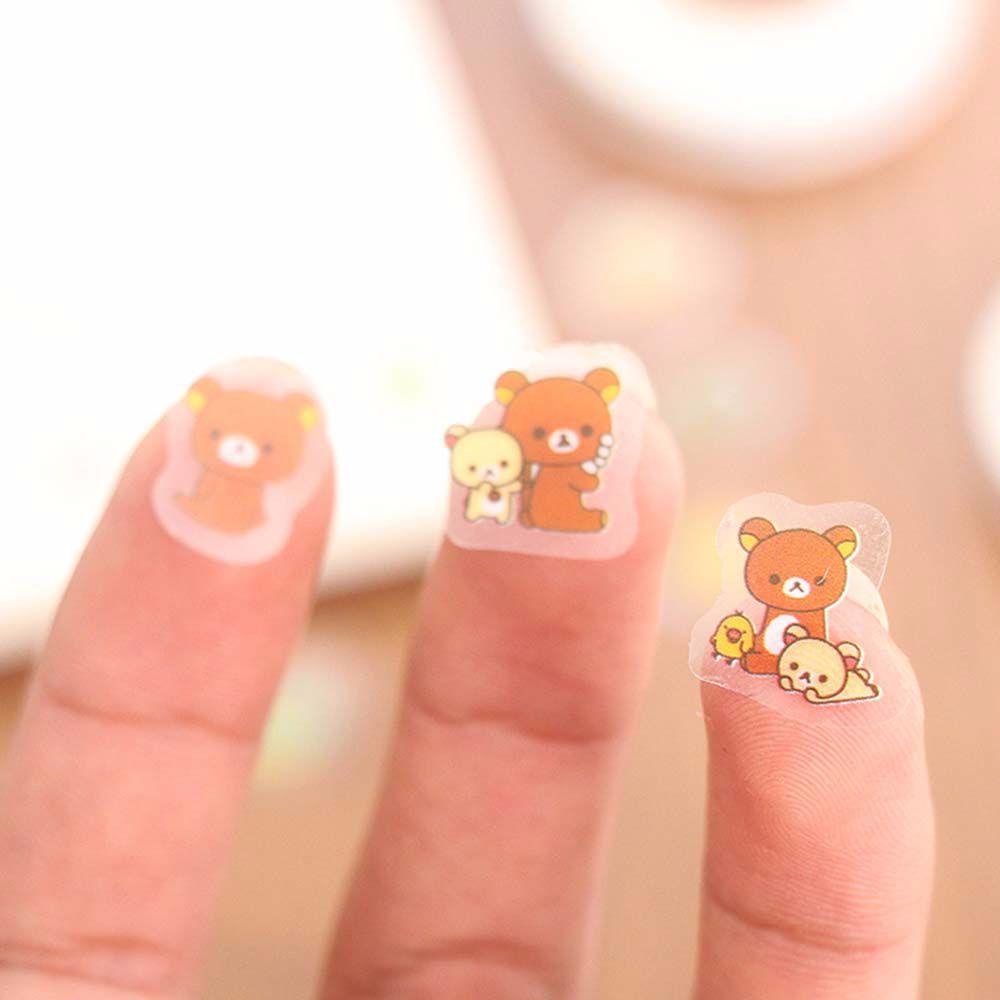 Miếng Dán Trang Trí Sổ Tay / Nhật Ký Hình Gấu Dễ Thương DIY