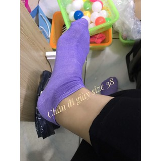 Set 5 đôi tất trơn cổ ngắn