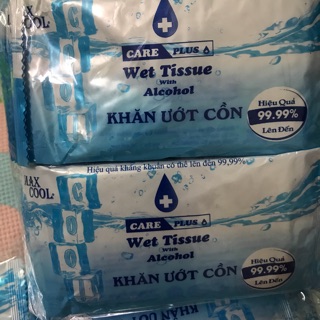 10 khăn ướt cồn max cool
