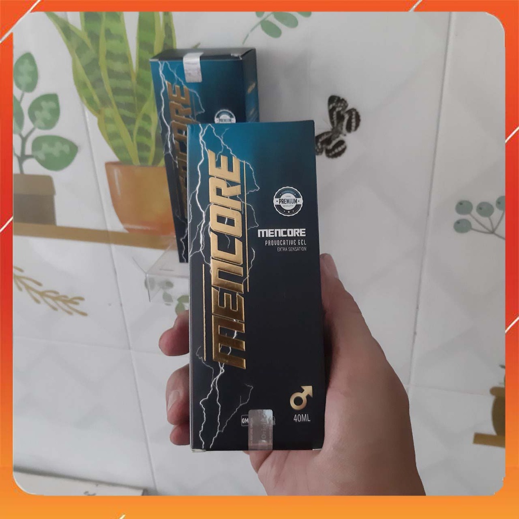 GEL SINH LÝ MENCORE - Khai Phá Tiềm Năng Nam Giới Thỏa Mãn Khao Khát Phái Mạnh - CHÍNH HÃNG CHAI 40ML