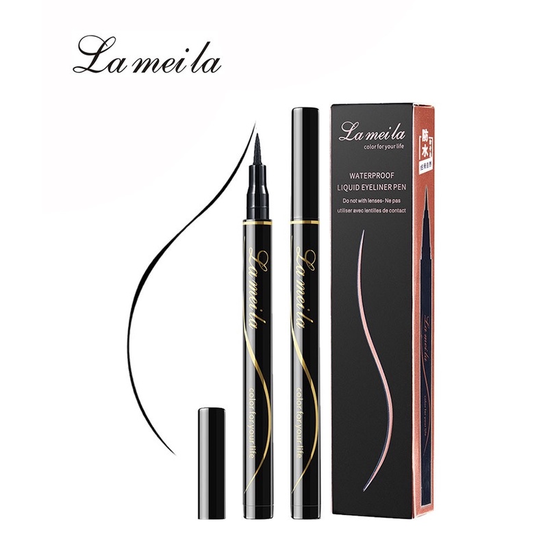 Bút kẻ mắt dạ Lameila trang điểm chống nước lâu trôi Waterproof Liquid Eyeliner Pen LKMN3