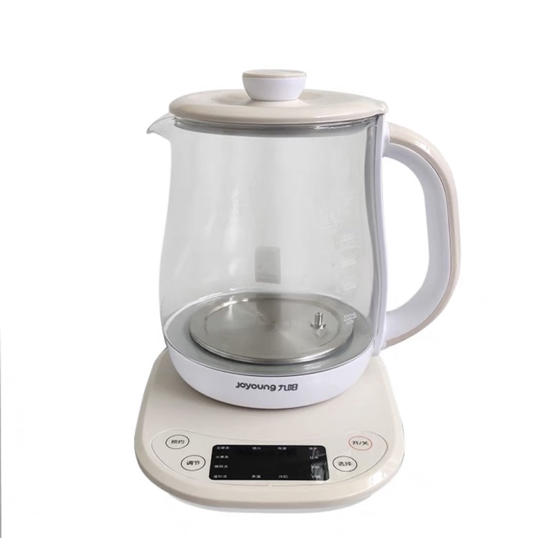 Bình Siêu Tốc thủy tinh, pha trà, chưng Yến, nấu cháo,... đa năng Joyoung K15F - WY310/D15 ( Chính Hãng)