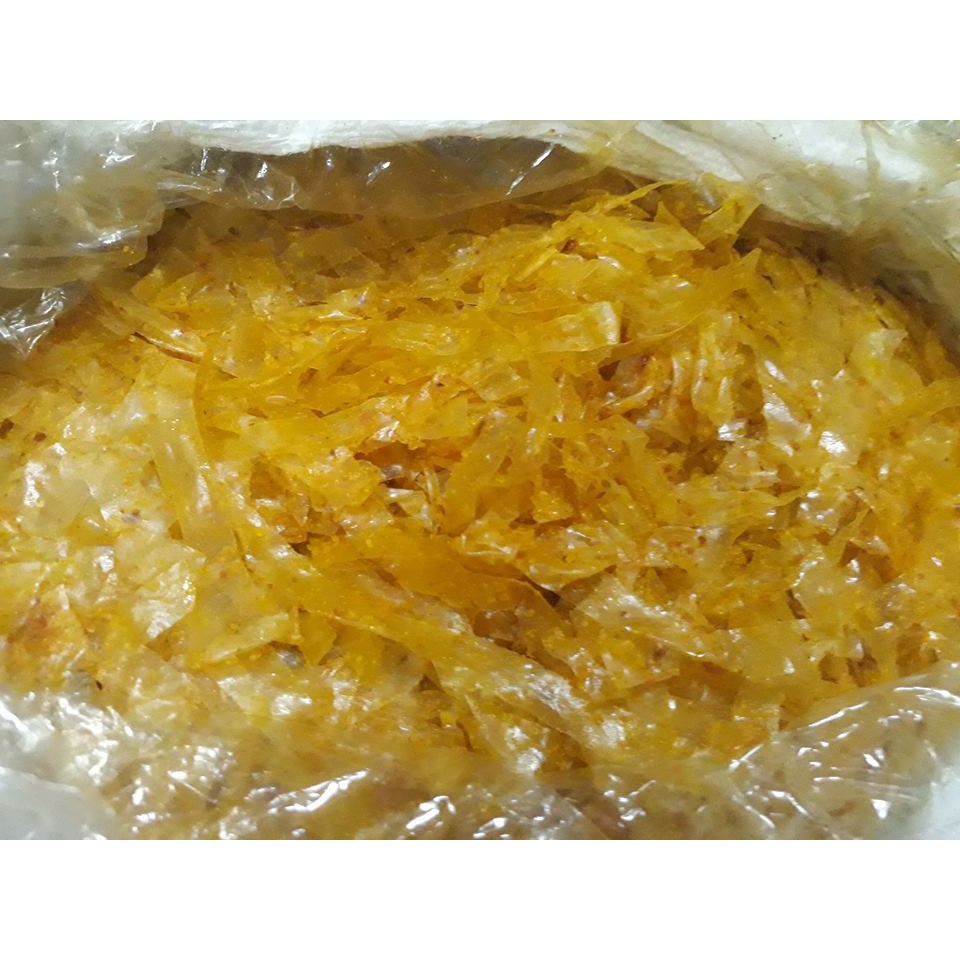 500g bánh tráng trộn sa tế sợi bơ Long An cực ngon
