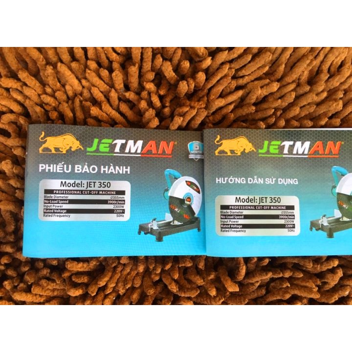 MÁY CẮT SẮT JETMAN  ĐĨA 355MM  CHÍNH HÃNG 2300W