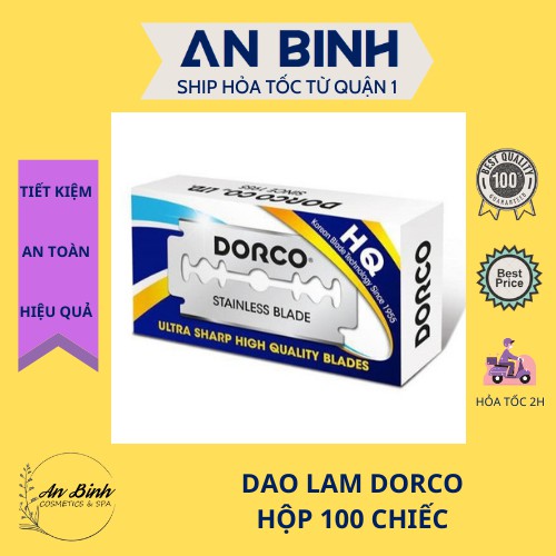 Q1-HCM Dao Lam Dorco Platinum ST300 Siêu Bén Hộp 100 chiếc