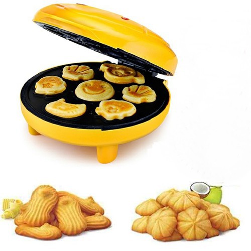 Máy nướng bánh hình thú - máy nướng bánh bông lan 6 khuôn hình