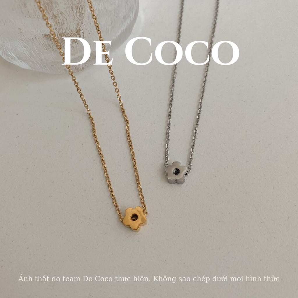 Vòng cổ hình hoa Elise De Coco