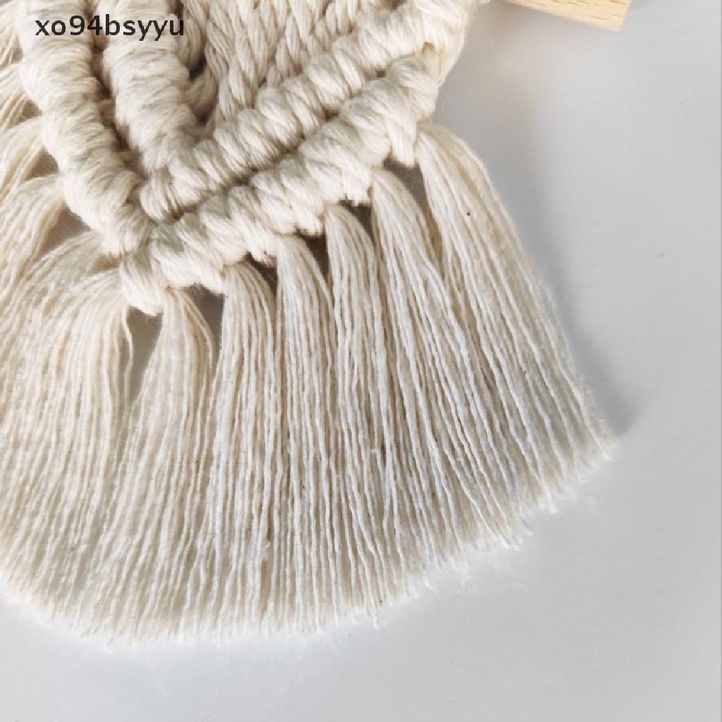 Thảm Macrame Đan Tay xo94bsyyu Có Tua Trang Trí Treo Tường