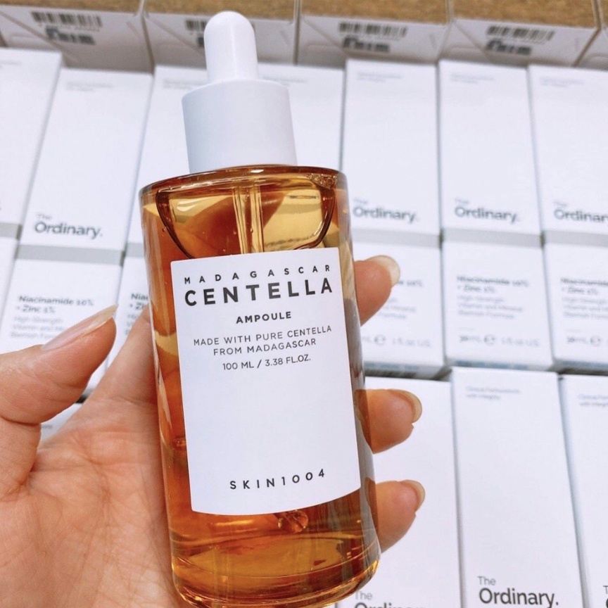 Serum SKIN1004 MADAGASCAR CENTELLA AMPOULE Tinh chất giảm mụn và phục hồi da