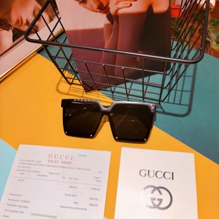 ! Gucci! Kính Mát Gọng Vuông Thời Trang Cá Tính Cho Nữ