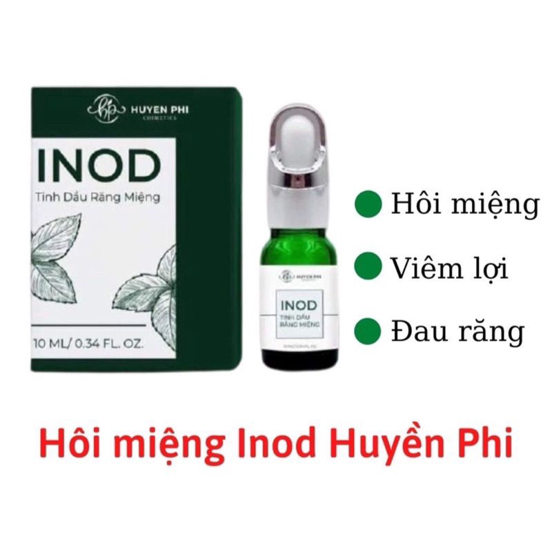 Tinh dầu thơm miệng Huyền Phi - Giải quyết hết các vẫn đề răng miệng